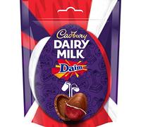 Cadbury Sac d'œufs de Pâques miniature en daim au lait laitier, 77 g