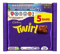 Cadbury Twirl Chocolate Bar Multipack, 5 x 21,5 g