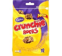 Cadburys Crunchie Rocks Bonbons Chocolat - 10 x Sac