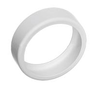 cadciehe Couverture d'anneau Compatible avec Le Protecteur Oura, en Silicone pour Oura Ring Gen 3, Housse élastique antidérapante, Taille Universelle, Facile à Utiliser, Manchon Anneau Blanc S pou