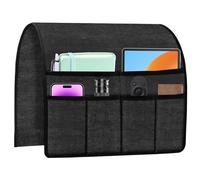 Caddie de chevet doux, unité de rangement latérale pour meubles, accès facile avec design suspendu, solution de rangement multi-poches, profil fin pour compagnon de maison, aide à la chambre pour lire