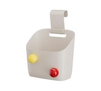 Caddie de chevet, organisateur pour dortoir, boîte suspendue avec poubelle de grande capacité, panier facile à utiliser, boîte à outils de rangement, accessoire de dortoir pour articles de toilette et