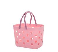 Caddie de Douche pour Dortoir, Panier de Douche Portable en Plastique, Panier de Bain de Grande capacité, Fourre-tout de Rangement de Douche en Plastique, Panier de Douche