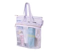 Caddie de Douche Suspendu à séchage Rapide en Maille, Trousse de Toilette Portable avec Fermeture éclair pour Gymnase, Plage, collège