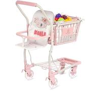 Decuevas Porte-koala Avec Ensemble De 12 Fruits Pour Poupée De Chariot De Magasin Pour Bébé 30x50x62 Cm 50 Cm