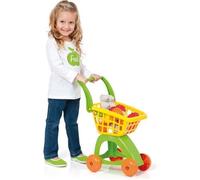 Caddie enfant - SMALTO - Caddie enfant - Couleur verte - 11 pièces - Jouet en plastique