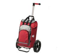 Caddie pour vélo Andersen Tura avec sac isotherme Hydro ( Rouge )