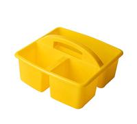 Caddies d'arts portables multi-usages avec 3 compartiments de rangement avec poignée de transport pour produits de nettoyage