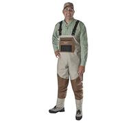 Caddis Wading Systems Fishing Caddis Cuissardes Respirantes pour Homme Taille Mixte, Marron Clair/cuivre, XXL Stout