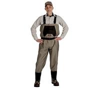 Caddis Wading Systems Wader Cuissardes Respirantes pour Homme Brun Clair Moyen Mixte, Peau, M