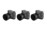 Caddx Ratel Pro FPV caméra 1500TVL 16:9/4:3 NTSC/PAL FOV125 ° caméra de Nuit à lumière Noire Compatible avec Drones FPV compatibles 1/2/3 pièces(3PCS Pro)