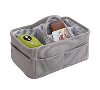 Caddy à Couches Pour - Panier Organisateur En Velours Côte | Porte-objets er, Support Couches | Spacieux Conteneur Et La Disposition Des Articles ýér La