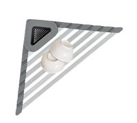 Caddy évier de cuisine - Organisateur du | Corner Sinkcaddy | Triangle delrack de séchage pour plaques d'angle | Roll-up plateau organisateur de vidange de panier pour factor