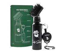 Caddy Splash Nettoyeur de Club de Golf de qualité supérieure avec Eau - Clip rétractable très résistant - Bouteille Souple pour Un Nettoyage Facile avec Poils en Nylon - Brosse à Eau de Golf - Peut