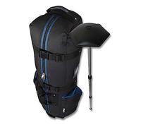 CaddyDaddy Golf CDYCON2NP Constrictor Housse de Transport pour Sac de Golf Noir/Bleu Marine