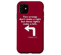 Caddyshack Two Wrongs Don't Make a Right Coque pour iPhone 11