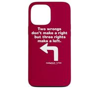 Caddyshack Two Wrongs Don't Make a Right Coque pour iPhone 13 Pro Max