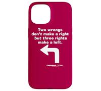 Caddyshack Two Wrongs Don't Make a Right Coque pour iPhone 15