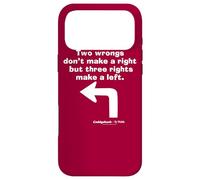 Caddyshack Two Wrongs Don't Make a Right Coque pour iPhone 17 Pro Max