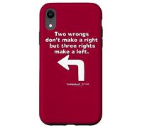 Caddyshack Two Wrongs Don't Make a Right Coque pour iPhone XR