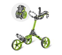 Caddytek CaddyLite Chariot de Golf Compact Semi-Automatique Pliable et dépliant Vert Citron
