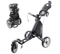 Caddytek CaddyLite One Pivotant V8 Gris foncé Chariot de Golf Unisexe-Adulte, Noir, Taille Unique