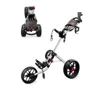 Caddytek V2-Silver CaddyLite 15.3 Version 2 Chariot de Golf à Quatre Volets Argenté Unisexe, Taille Unique