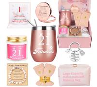 Cadeau 21 ans Anniversaire Femme,coffret cadeau pour un joyeux 21e anniversaire pour votre meilleure amie, votre fille, votre sœur, votre petite amie, votre collègue, votre meilleure amie