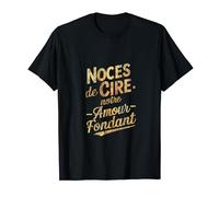 Cadeau 4 ans anniversaire de mariage noces de cire T-Shirt