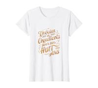 Cadeau 8 Ans Anniversaire de Mariage Noces de Coquelicot T-Shirt, Femme, Blanc, XXL
