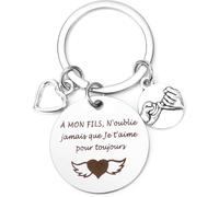 Cadeau Ado Garçon Porte Clef Fils Enfants Cadeau Adolescent Garçon Cadeau Pour Mon Fils Cadeau De Noël Cadeau D'anniversaire Cadeau De Fin D'études Cadeau Universitaire Jeune Homme Porte Clé