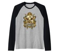 Cadeau Amateur de fauconnerie Keep Calm and Fly Manche Raglan