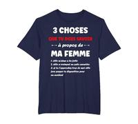 Cadeau Amoureux Copain Humoristique Humour Couple Jalousie T-Shirt, Homme Grandes Tailles, Bleu Marine, 3X Tall