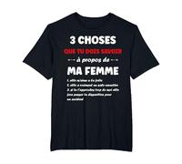 Cadeau Amoureux Copain Humoristique Humour Couple Jalousie T-Shirt, Homme Grandes Tailles, Noir, 3X Tall