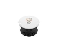Cadeau Amusant avec Inscription « I Love You a Latte Espresso Bean » PopSockets PopGrip Adhésif