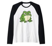 Cadeau Amusant avec Motif Grenouille Crapaud pour Homme, Femme, Enfant Manche Raglan