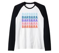 Cadeau Amusant Barbara Prénom personnalisé Manche Raglan