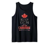 Cadeau Amusant Canadien avec Inscription Keep Calm Maple Leaf Canada Pride Débardeur