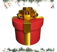 Cadeau amusant, cubes imbriqués fermés, emballage de puzzle humoristique, pièce maîtresse de fête, cadeau de Noël, parfait pour un petit cadeau de dissimulation