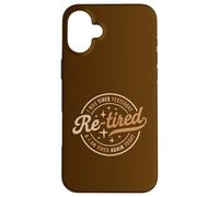 Cadeau Amusant de départ à la Retraite Re-Tired Definition Coque pour iPhone 16 Plus