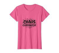 Cadeau Amusant de gestionnaire de Bureau coordinateur du Chaos T-Shirt, Femme, Rose chiné, XS