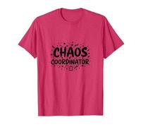 Cadeau Amusant de gestionnaire de Bureau coordinateur du Chaos T-Shirt, Homme, Rouge Chiné, XXL