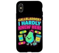 Cadeau Amusant de récupération avec Inscription « I Hardly Knew Her » Coque pour iPhone X/XS