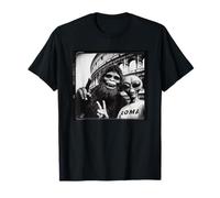 Cadeau amusant de Rome Bigfoot Alien Colisée romain souvenir d'Italie T-Shirt