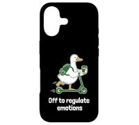 Cadeau Amusant de thérapie d'oie pour réguler Les émotions Coque pour iPhone 17