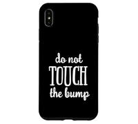 Cadeau Amusant « Do Not Touch The Baby Bump » Coque pour iPhone XS Max