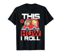 Cadeau amusant et décontracté en forme de camion de crème glacée « This Is How I Roll T-Shirt
