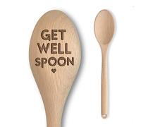 Cadeau amusant « Get Well Soon » gravé « Get Well Spoon » - Abordable Chirurgie/Récupération/Os cassé/Feel Better Get Well Soon Panier cadeau pour remonter le moral des hommes et des femmes