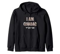 Cadeau Amusant « I Am Chabad Jewish Living » Sweat à Capuche