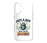 Cadeau Amusant Just a Boy Who Loves Bugs pour Adultes et Enfants Coque pour iPhone 17